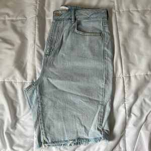 Light blue denim bermuda shorts from Dynamite, size 29, worn a couple of times